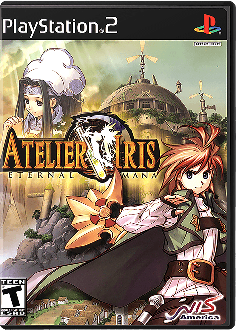 Atelier Iris Eternal Mana box art for Playstation 2